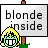 blonde inside